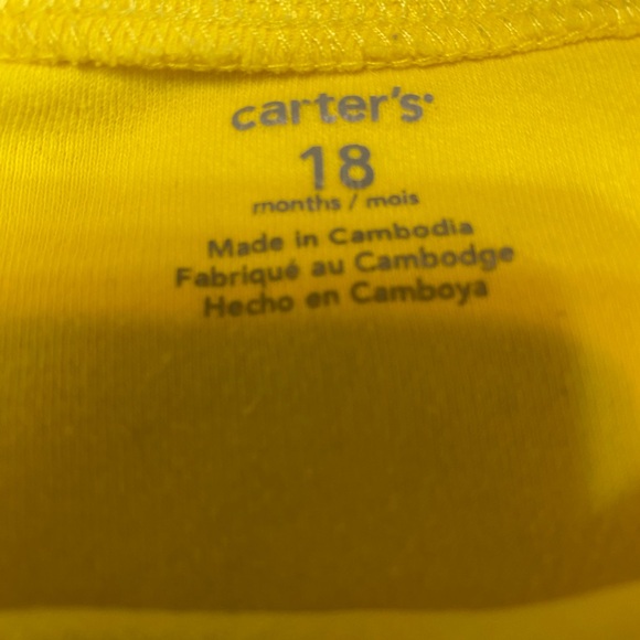Carter's Kids Matching Set - Yellow, Navy, Olive, White - Picture 9 of 9
